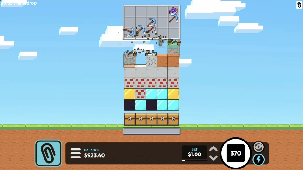 MineDrop gameplay